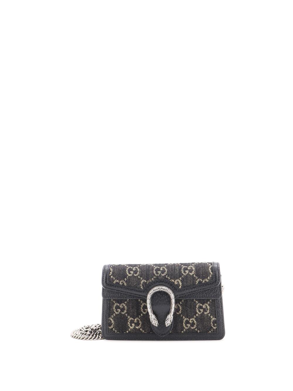 Gucci Dionysus Bag Gg Denim Super Mini #352147G11B